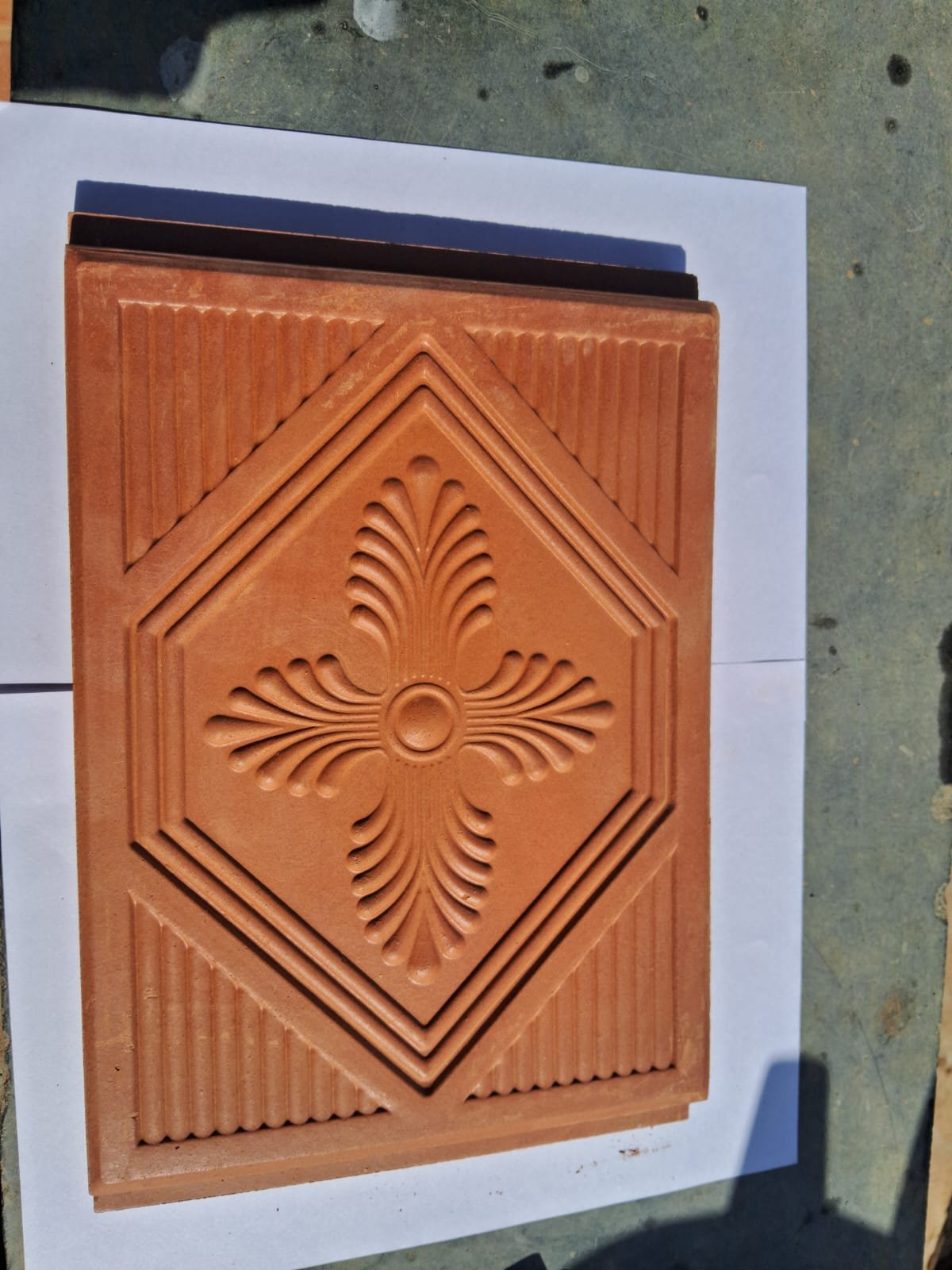 CLAY FLOWER CEILING TILE CEILING TILE